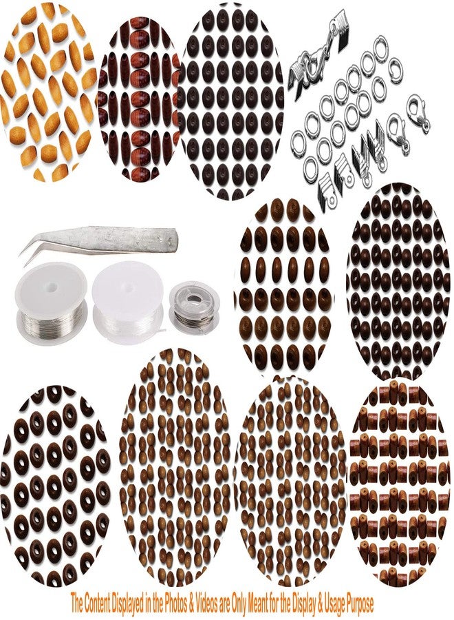 DIY Crafts 100x Sample, DIY Kit/Set, Jewelry Ribbon Thread Making Kit Splendid Chosen Beads Findings Charms Tool Bracelets Rings Earrings Necklace Making T (100x Sample, DIY Kit/Set) - Image 3